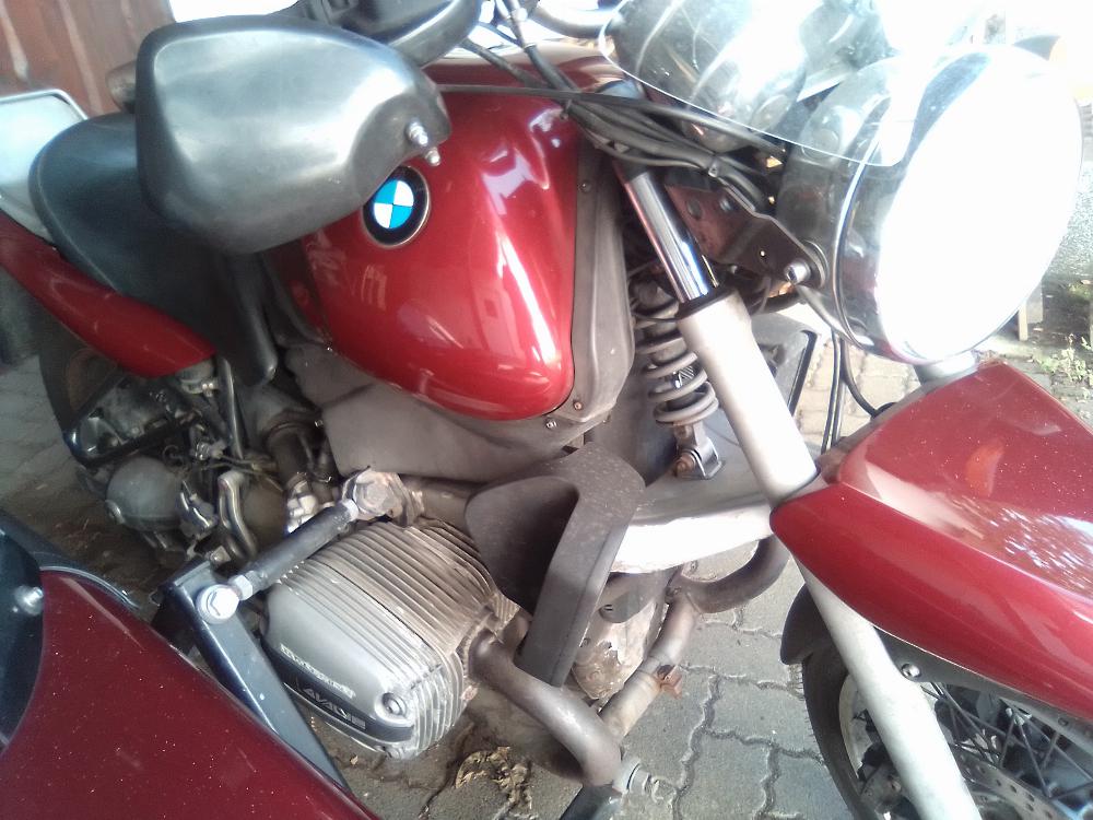 Motorrad verkaufen BMW R850R Heller Gespann Ankauf